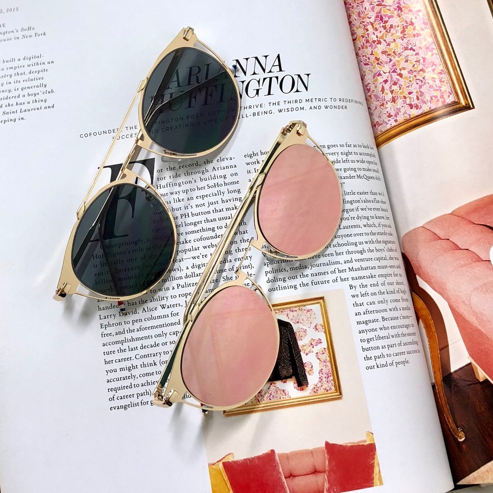 BAYSIDE - Futuristic Round Sunglasses